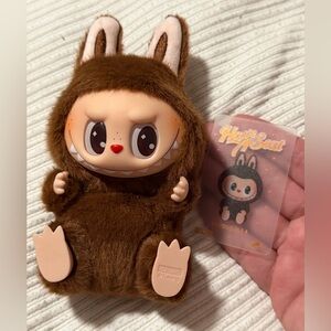 Have A Seat Labubu Vinyl Plush Keychain - POP MART Ultra Rare Secret Duoduo